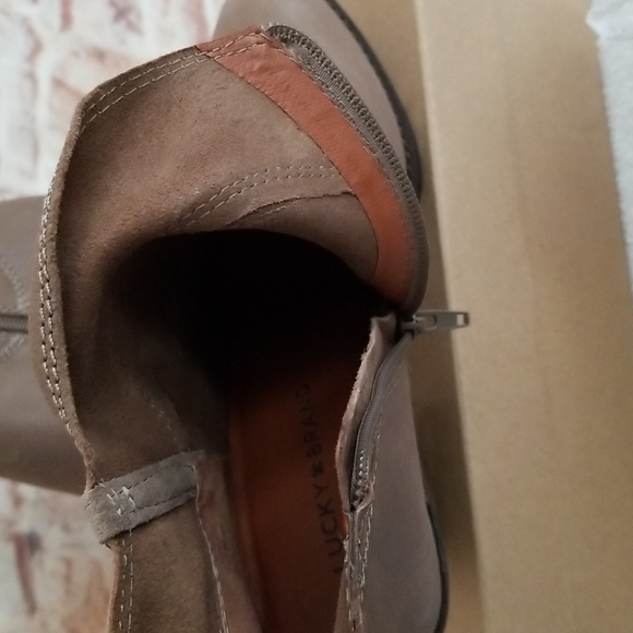 New Lucky Brand Pavel Leather Bootie - Picture 9 of 9